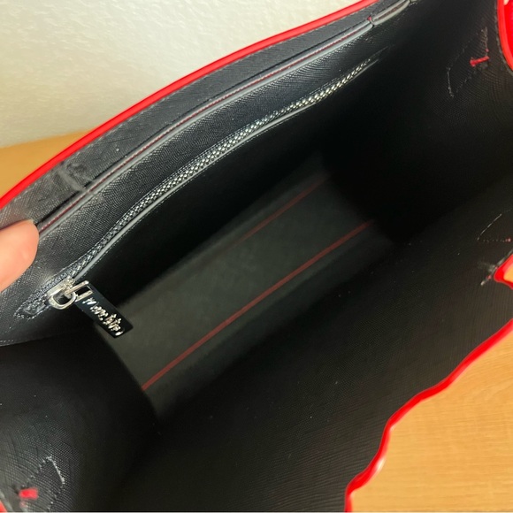 Marc Tetro Westie Highland Terrier Red Tote Crossbody Bag and Coin Purse - Picture 8 of 8